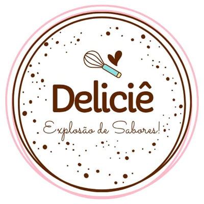 Logo restaurante Deliciê Doces e Bolos