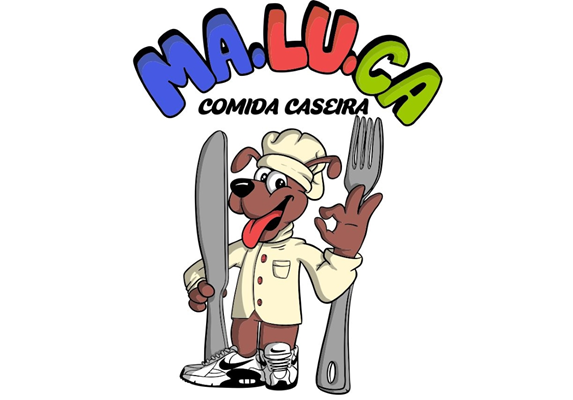 Logo restaurante Maluca comida caseira
