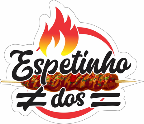 Logo restaurante Espetinho diferente dos iguais 