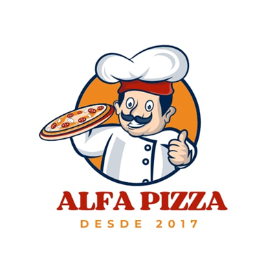 Logo restaurante ALFA PIZZA