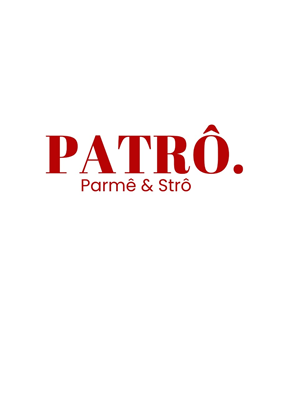 Logo restaurante Patrô Parmê e Strô