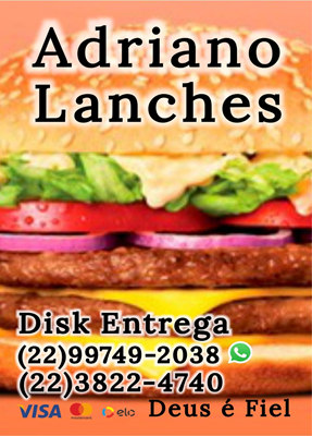 Logo restaurante Adriano lanches