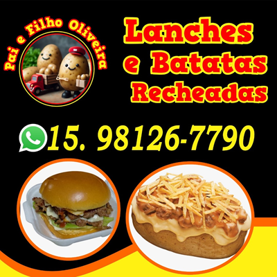 Logo restaurante Pai & Filho Oliveira