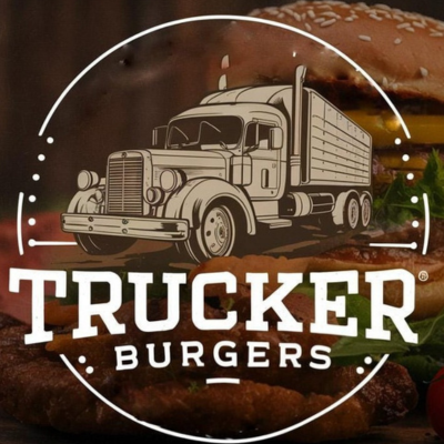 Logo restaurante Cardápio Trucker Burgers