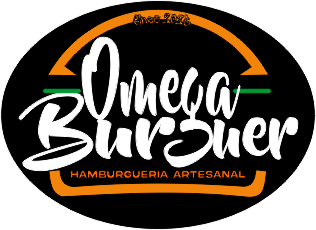 Logo restaurante Omega Burguer