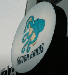 Logo restaurante CERVEJARIA SEVEN HANDS LTDA