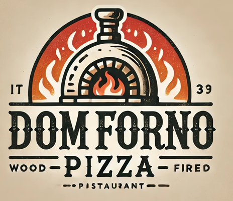 Logo restaurante Dom Forno Pizza