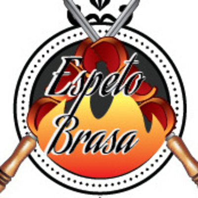 Logo restaurante churrasquinho na brasa