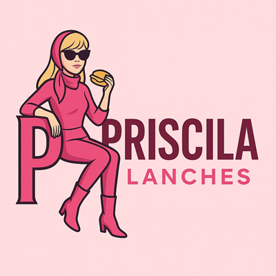 Logo restaurante PRISCILA LANCHES