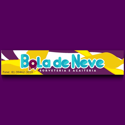 Logo restaurante Bola de Neve - Sorveteriae e Açaiteria
