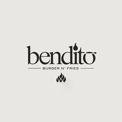 Logo restaurante Bendito Burger