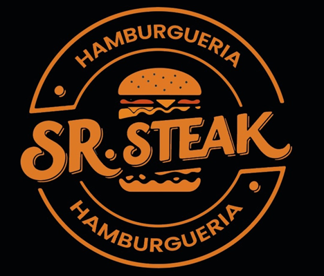 Logo restaurante Hamburgueria Sr.steak