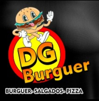 Logo restaurante dg burguer
