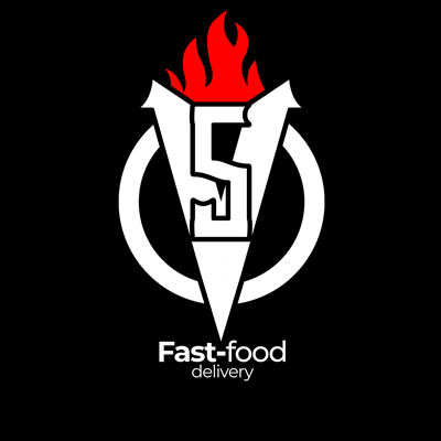 Logo restaurante V5 Fast-Food