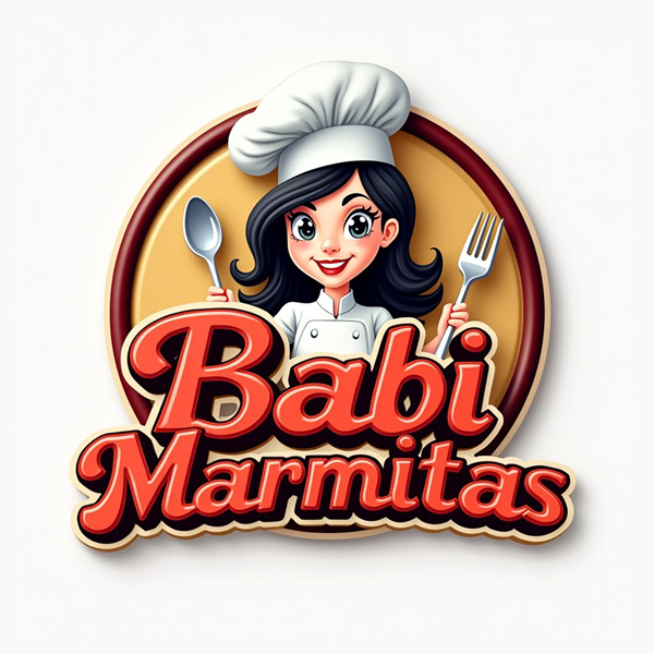 Logo restaurante babi marmitas
