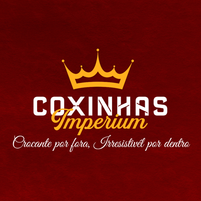 Logo restaurante Coxinhas Imperium