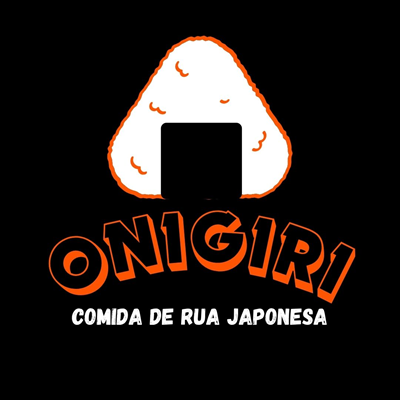 Logo restaurante Onigiri comida de rua