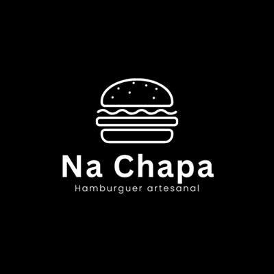 Logo restaurante Na Chapa - hamburgueria