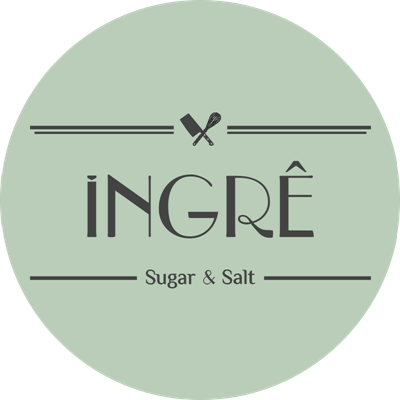 Logo restaurante INGRÊ - SUGAR & SALT