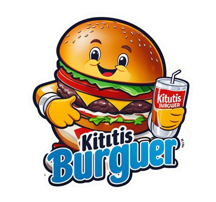 Logo restaurante Kitutis Burguer