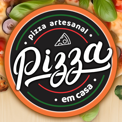 Logo restaurante Pizza em Casa Art