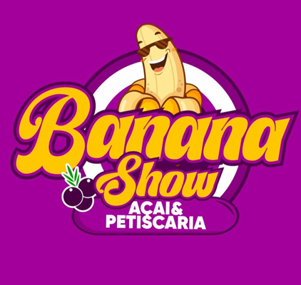 Logo restaurante Petiscaria Banana Show