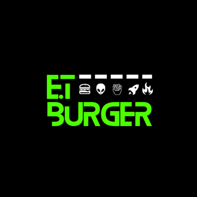 Logo restaurante E.T BURGER