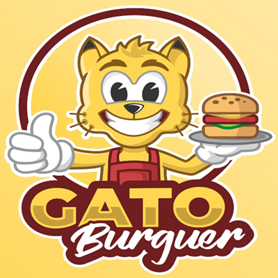 Logo restaurante Gato Burguer