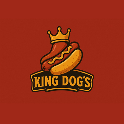 Logo restaurante King Dog's São Leopoldo