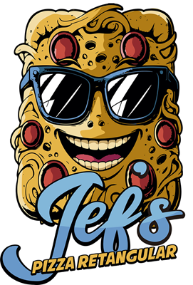Logo restaurante JEF´S PIZZA RETANGULAR
