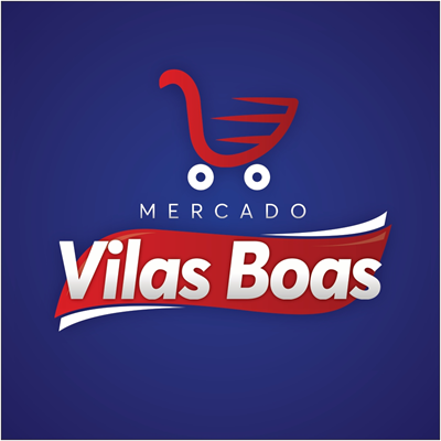 Logo restaurante supermercado vilas boas