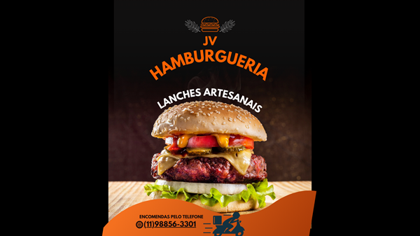 Logo restaurante J.V Burguer 