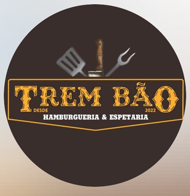 Logo restaurante TREM BÃO