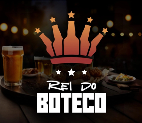 Logo restaurante REI DO BOTECO