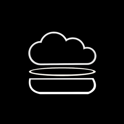 Logo restaurante Nuvem Burguer