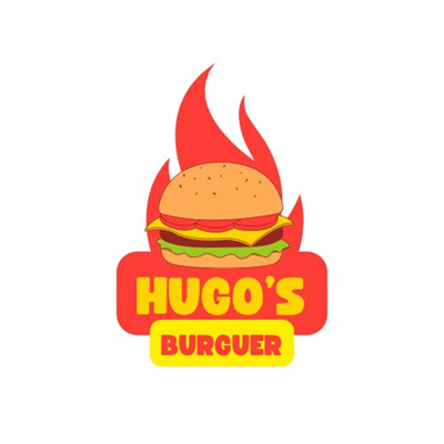 Logo restaurante Hugo's burguer Araras