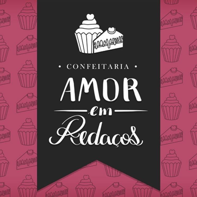 Logo restaurante Amor em Pedaços