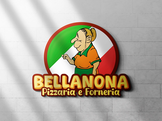 Logo restaurante Pizzaria Bella Nona - Angatuba