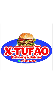 Logo restaurante X-TUFÃO LANCHES