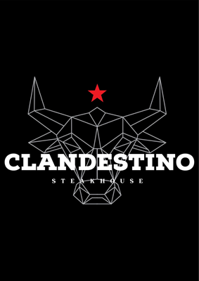 Logo restaurante Clandestino Steak House