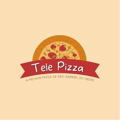 Logo restaurante tele pizza