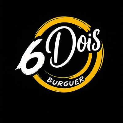 Logo restaurante 6 Dois Burguer