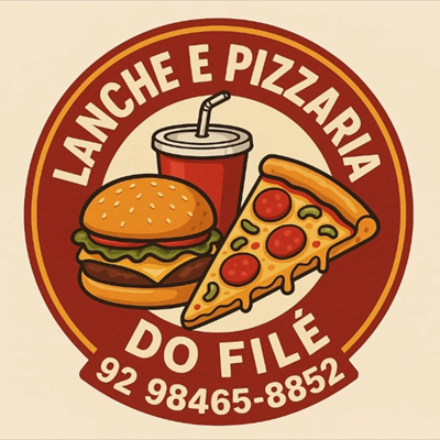 Logo restaurante lanche do file