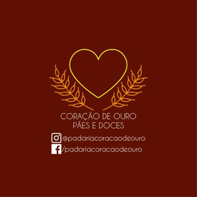 Logo restaurante PAES E DOCES CORACAO DE OURO LTDA
