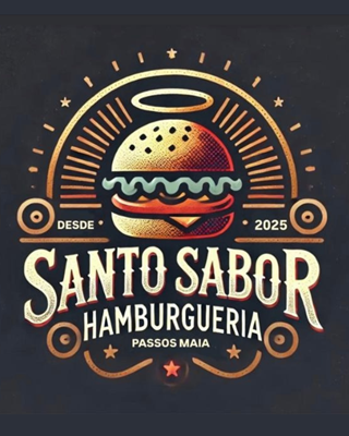 Logo restaurante SANTO SABOR HAMBURGUERIA