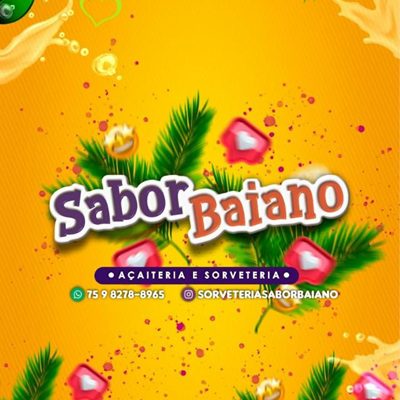 Logo restaurante Açaiteria e Sorveteria Sabor Baiano