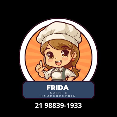 Logo restaurante Frida Sushi e Hamburgueria