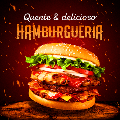 Logo restaurante kidão burgues