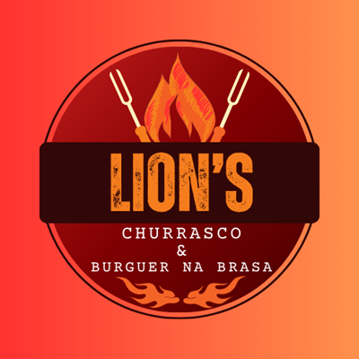 Logo restaurante LION'S BURGUER & CHURRASCO