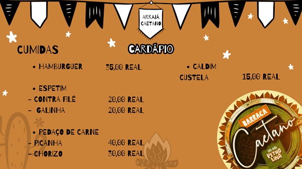 Logo restaurante CAETANO - SÃO JOÃO DO VALE